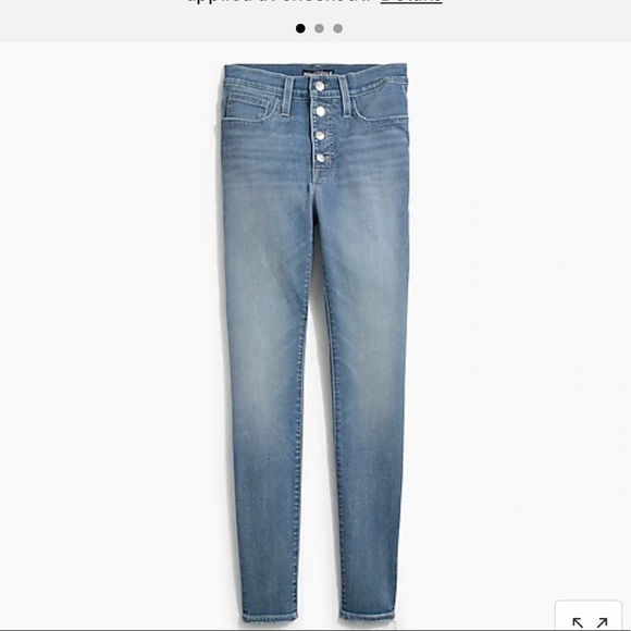 J.Crew 9" high-rise skinny jean 
Item AG913 - Picture 1 of 2